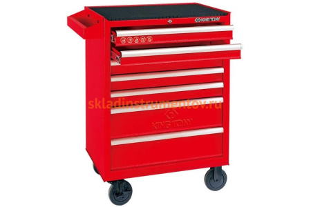 Тележка инструментальная (7 ящиков) KING TONY 87434-7B