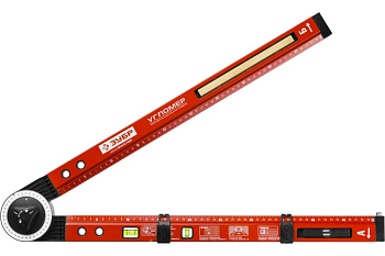 Складной уровень-угломер 500 мм ЗУБР МАСТЕР 34740