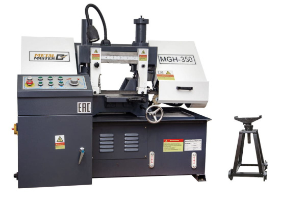 Ленточнопильный двухколонный станок MetalMaster MGH-350 17790