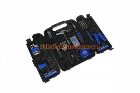 Набор слесарно-монтажного инструмента РОКОТ 129 предметов 736-179