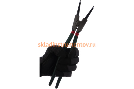 Изогнутый съемник внешних стопорных колец 310мм Hans 1857-12