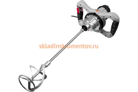 Строительный двухскоростной миксер ЗУБР 1200 Вт ЗМР-1200Э-1