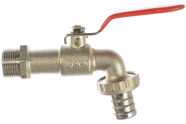 Кран водоразборный (3/4"-3/4") для трубопровода Зубр 51216-3/4-3/4