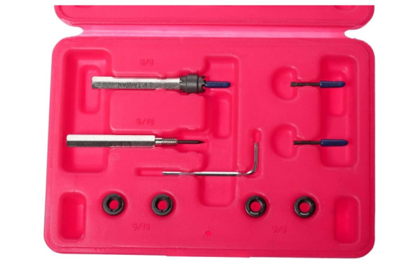 Набор инструментов для высверливания сварочных точек (9 предметов) кейс JTC 3321