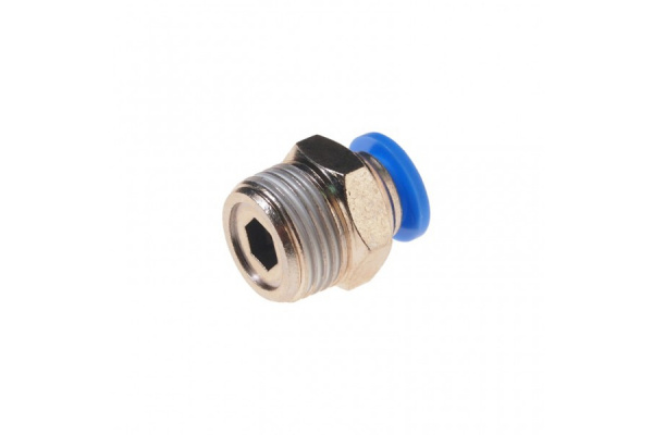 Фитинг для пластиковых трубок (8 мм; 3/8М) ROCKFORCE RF-SPC08-03