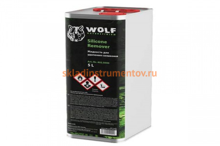 Очиститель силикона Wolf 5л 402.5000