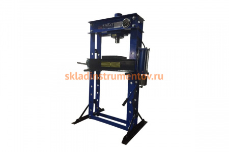 Пресс с ручным и пневмоприводом AE&T T61250A (50т)