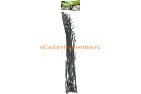 Пластиковые хомуты СИБРТЕХ, 500 * 4,8 мм, черные, 50 шт 45568