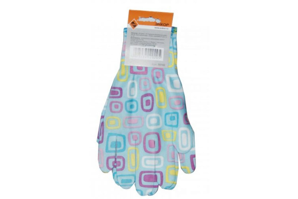 Нейлоновые перчатки Энкор Камелия  1/10 58742