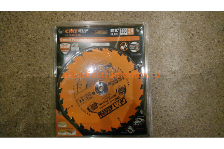 Диск пильный по дереву (190х30/20/16х1,7/1,1 мм; Z24) CMT 271.190.24M