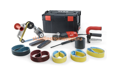 Сатинировальная и ленточная машина для шлифования труб FLEX BSE 14-3 InoxSet 3in1 Max 483516