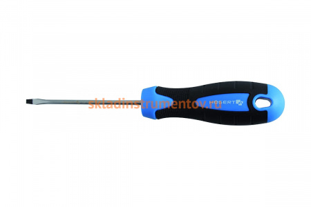 Плоская отвертка HOEGERT TECHNIK 6,5x200 мм, сталь S2 HT1S015