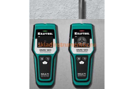 Универсальный детектор Kraftool GMS 120 45298