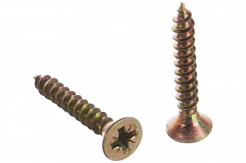 Универсальные саморезы СУ-Ж ЗУБР, 40 х 6.0 мм, 16 шт, желтый цинк, 300396-60-040