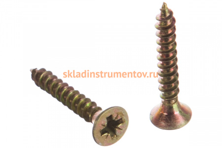 Универсальные саморезы СУ-Ж ЗУБР, 40 х 6.0 мм, 16 шт, желтый цинк, 300396-60-040