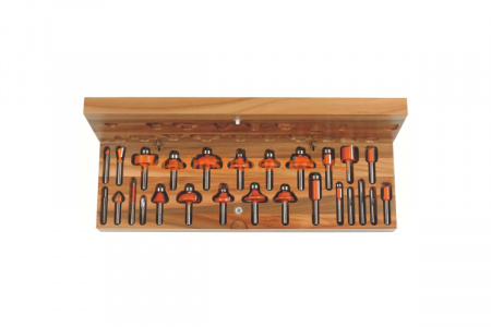 Комплект фрез концевых (26 шт; хвостовик 8 мм; RH) CMT 900.003.00