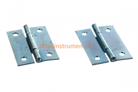 Петли универсальные 2 шт. цинк 50х35 мм КУРС 66362