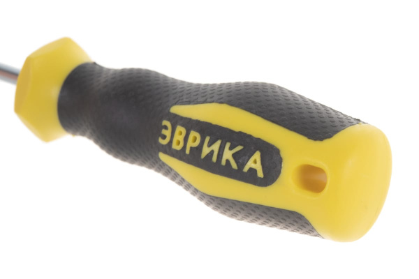 Крестовая отвертка PZ1х100мм 5мм магнитная ЭВРИКА ER-1DZ-03