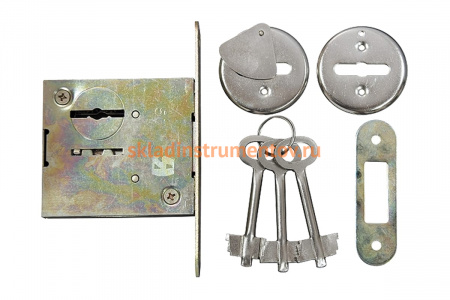 Врезной сувальдный замок СИБРТЕХ ЗВ8-4 91663