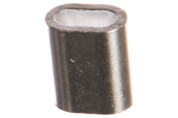 Зажим троса DIN 3093 алюминиевый 2 шт. (3 мм; ТФ6) Зубр 4-304476-03 Зажим троса DIN 3093 алюминиевый 2 шт. (3 мм; ТФ6) Зубр 4-304476-03