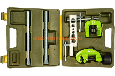 Набор для развальцовки тормозных трубок, 7 предметов Дело Техники 820307