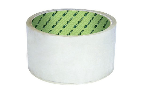 Клейкая лента СИБРТЕХ 23ммх40м прозрачный 88839