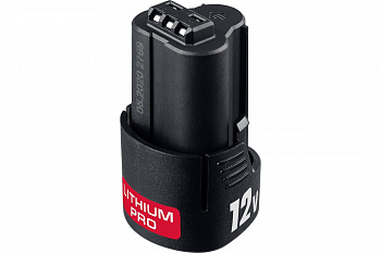 Аккумуляторная батарея ЗУБР Профессионал, 12 В, Li-Ion PRO, 1.5 Ач, тип Т7, S-12 T7