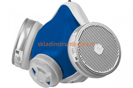 Противогазовый респиратор ЗУБР РПГ-67 с фильтрами В1 11145