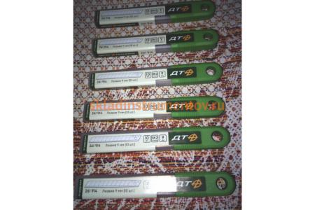 Лезвие сегментированное (10 шт; 9 мм) Дело техники 261914