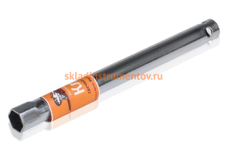 Свечной трубчатый ключ 16*230мм с резиновой вставкой Airline AK-S-03