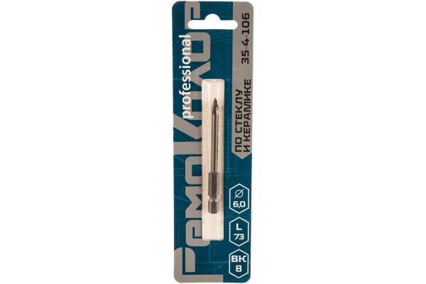 Сверло по стеклу и керамике 6,0 мм РемоКолор 35-4-106