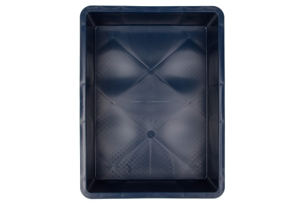 Сплошной ящик с внешней ручкой Тара.ру 400х300х120 мм, синий 18588