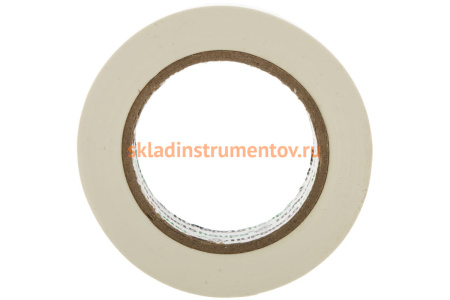Изолента ПВХ HAUPA цвет белый, шир.15 мм, длина 10 м, d 60 мм 263802