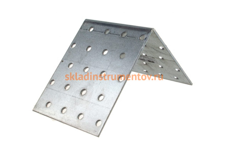 Крепежный равносторонний уголок ЗУБР УКР-2.0 80х100х100 х 2мм 310206-080-100