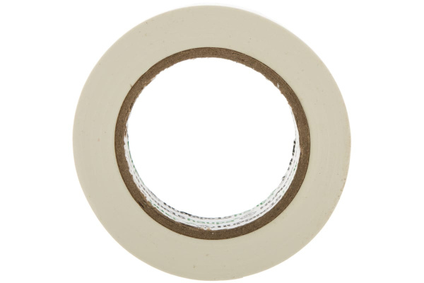 Изолента ПВХ HAUPA цвет белый, шир.15 мм, длина 10 м, d 60 мм 263802