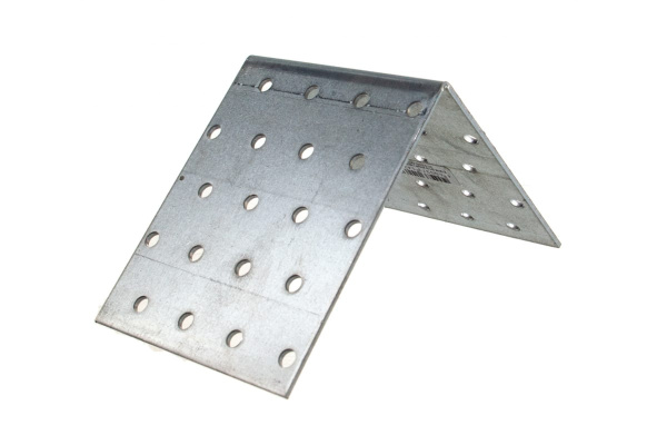 Крепежный равносторонний уголок ЗУБР УКР-2.0 80х100х100 х 2мм 310206-080-100