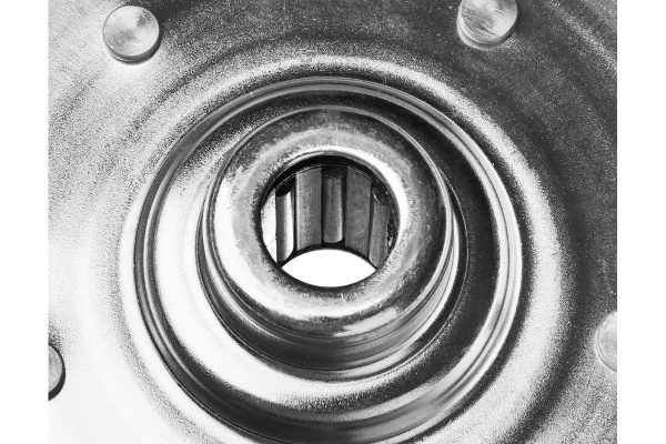 Колесо (125 мм; г/п 100 кг; резина/металл; игольчатый подшипник) ЗУБР 30936-125