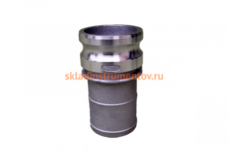 Камлок тип E-300 (75 мм-3", алюминий, штуцер "папа") Zitrek 079-0184