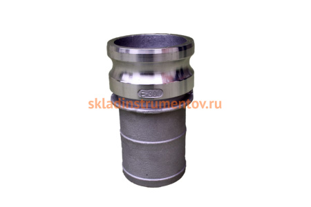 Камлок тип E-300 (75 мм-3", алюминий, штуцер "папа") Zitrek 079-0184