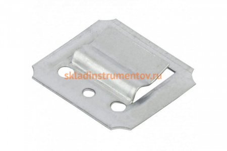 Кляймер №1 СИБРТЕХ оцинкованный с гвоздями, 100шт 46571