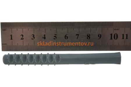 Дюбель распорный "ЕЖИК" полипропиленовый 6 шт. (10х100 мм; ТФ6) ЗУБР 4-301066-10-100