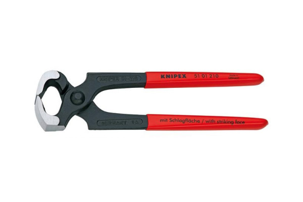 Плотницкие клещи с функцией молотка KNIPEX KN-5101210SB