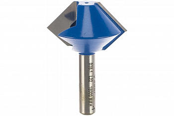 Фреза кромочная конусная ПРОФЕССИОНАЛ (38.1х17.1х49 мм; угол 22.5 град; хвостовик 8 мм) Зубр 28725-38.1-22