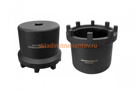 Торцевая радиусная головка 3/4"DR 8 шипов для гайки ступицы SCANIA Jonnesway AN040266 49638