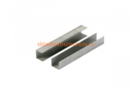 Скобы для мебельного степлера Denzel 10 мм, тип 53, 2000 шт 41102