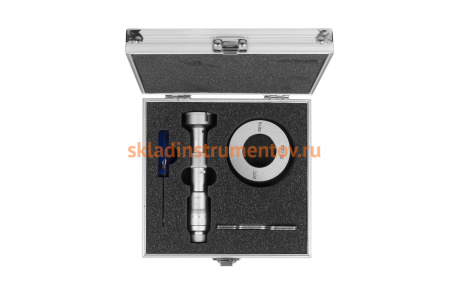 Микрометрический нутромер Micron 3-точечный, 30-35, 0,005, у/к МИК 61232