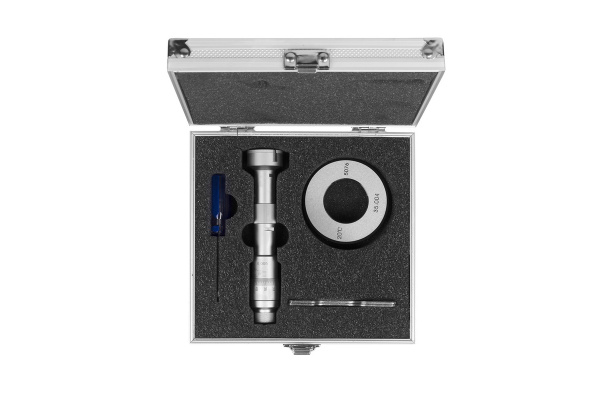 Микрометрический нутромер Micron 3-точечный, 30-35, 0,005, у/к МИК 61232