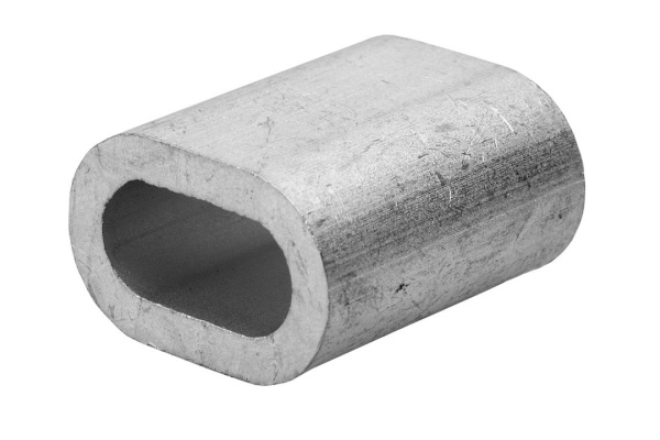 Зажим троса ЗУБР DIN 3093 алюминиевый, 8мм 304476-08 Зажим троса ЗУБР DIN 3093 алюминиевый, 8мм 304476-08