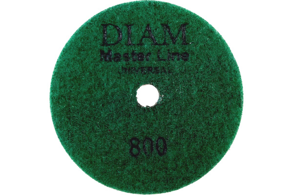 Круг алмазный гибкий шлифовальный Master Line Universal (100х15 мм; №800; сухая/мокрая) Diam 000627