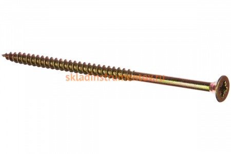 Универсальные саморезы СУ-Ж ЗУБР, 120 х 6.0 мм, 4 шт, желтый цинк, 300396-60-120